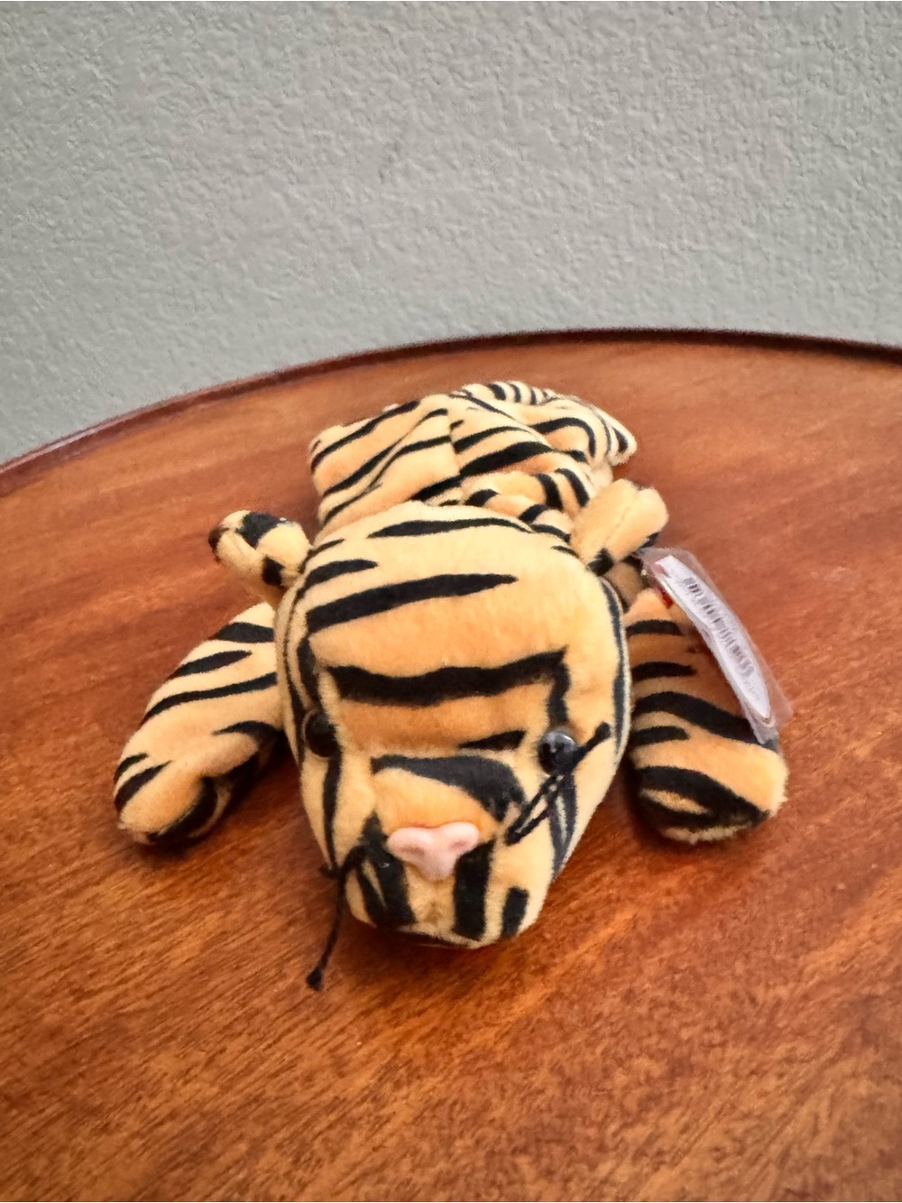 Ty Plush Tiger - Orange and Black Stripes
